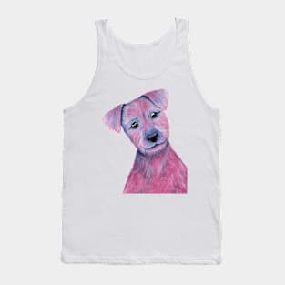 Purple Irish Terrier Tank Top